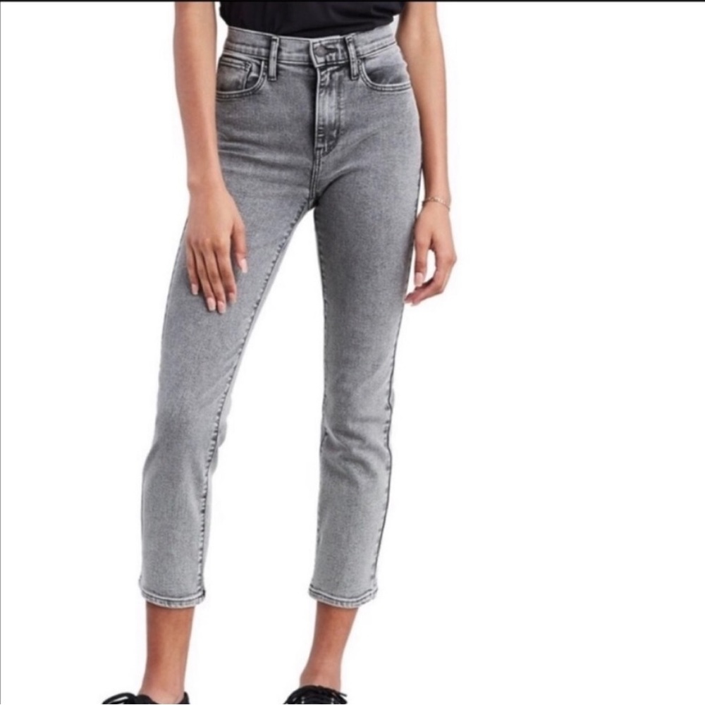 Levi’s 724 high rise straight jeans